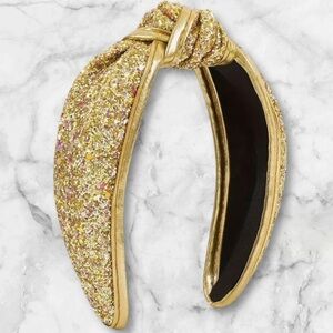 Sparkly Top Knot Twisted Glittery Headband NWOT